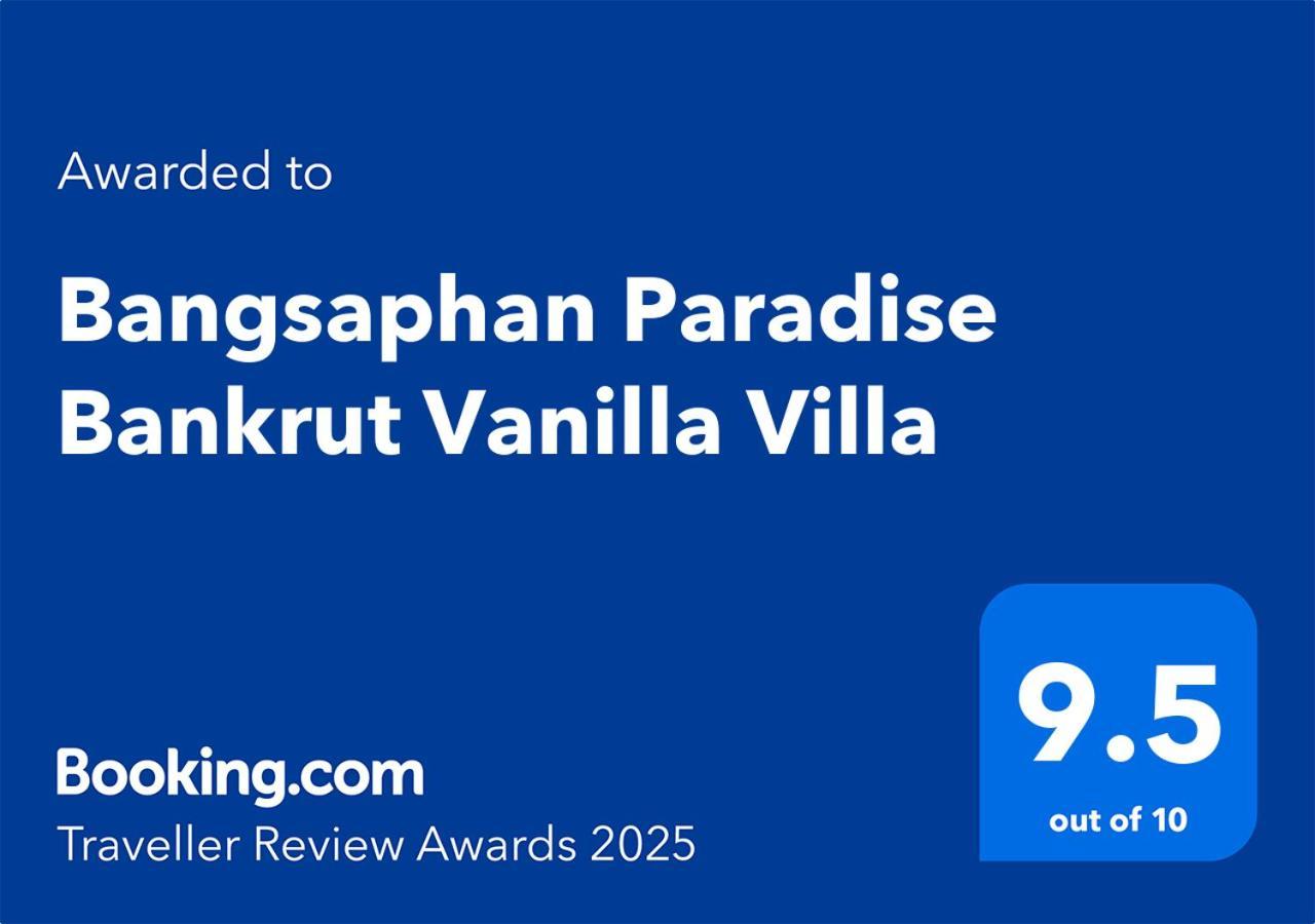 Bangsaphan Paradise Bankrut Vanilla Villa Zewnętrze zdjęcie